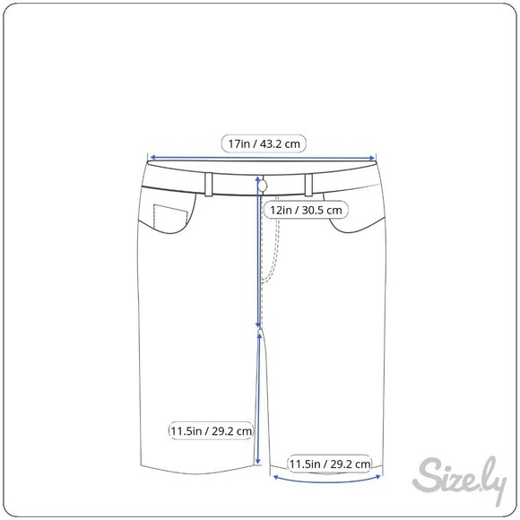 Urban Pipeline Shorts Mens 34 Cargo Pockets Skater - Picture 12 of 12